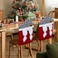 thumbnail image 5 of sruoe Dining Chair Covers, Chair Slipcovers Seat Protector, Christmas Dining Chair Covers, Removable Washable Seat Cover, Stretch Soft Dining Chair Slipcover for Living Room, Kitchen, 5 of 5