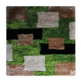 thumbnail image 2 of Rugsotic Carpets Hand Tufted Shag Polyester Eco-Friendly Area Rugs - 10'x10', Square, Green Beige, Plain Solid Design, High Pile Handmade Anti Skid Rugs for Living Room, Bed Room K00012, 2 of 5