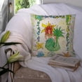 thumbnail image 3 of Carolines Treasures 8081PW1414 Red Headed Funky Mermaid Fabric Decorative Pillow, 14Hx14W, multicolor, 3 of 4