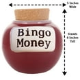 thumbnail image 4 of Cottage Creek Red Ceramic Bingo Piggy Bank, 4 of 12