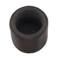thumbnail image 6 of Linon Farman Round Faux Leather Storage Ottoman, Brown, 6 of 8