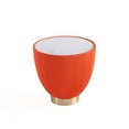 thumbnail image 2 of Manhattan Comfort Anderson End Table 2.0 with Steel Frame in Orange - Set of 2, 2 of 3