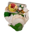thumbnail image 5 of Kurt Adler 10.5-Inch Fabriché Musical Irish Chef Santa, 5 of 6