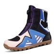 thumbnail image 3 of Botas De Moto Y Zapatos De Moto Para Todas Las Estaciones Para Hombre Y Mujer,Negro y azul,46, 3 of 15