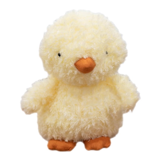 Juguetes de peluche de pelo, muñecos de peluche de bebé de la vida real para niñas, niños, bebés, niños, Pollo 20cm