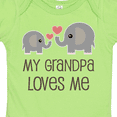thumbnail image 4 of Inktastic My Grandpa Loves Me Boys or Girls Baby Bodysuit, 4 of 5