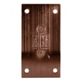 thumbnail image 6 of CRL V1E037ABC0 Antique Brushed Copper Vienna 037 Series Wall Mount Full Back Plate Hinge, 6 of 7