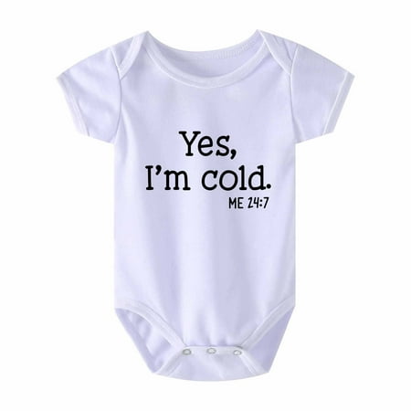 

Pejock Toddler Baby Boys Girl Comfortable Letters Heart Print Short Sleeve Romper Jumpsuit Infant One-Piece Pajamas Coverall Romper Overalls 0-24Months