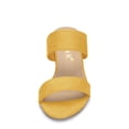thumbnail image 4 of Unique Bargains Women's Block Heel Dual Straps Slide Sandals, 4 of 7