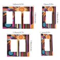 thumbnail image 2 of Yayeee Rocker Switch Wall Plate 1-Gang 4.6"x2.9" Home Decorative Outlet Cover, Futuristic Sun, 2 of 6