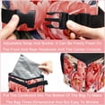 thumbnail image 4 of Peony Foldable Car Trash Can with Lid, Leak-Proof, and Hanging Storage Bag - Trash Can for Car and Car Trash Bin, 4 of 6