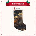 thumbnail image 3 of Lsque Adorable Otter Pair Hug Pattern 18 Inch Christmas Stockings, Festive Holiday Stocking for Christmas Decorations Holiday Decor, 3 of 8