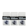 thumbnail image 3 of WILSON Roland-Garros Surgrip de Tennis - Lot de 3, Blanc/marine, 3 of 3
