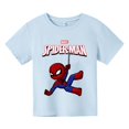 thumbnail image 5 of Camiseta de manga corta con estampado de Spider-Man de Marvel para niño y niña, camiseta de algodón para bebé, camiseta de manga corta para niño, ropa deportiva para niño, 5 of 5