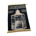 thumbnail image 2 of yuksok Muslim Prayer Rug Carpet Eid Praying Rug 80x120cm Traditional Patterns A, 2 of 9