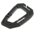 thumbnail image 4 of Heavy Duty Plastic Carabiner Clip Snap Hook Spring Loaded Shape Hook Carabiner Clips Carabina Green, 4 of 8