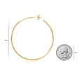 thumbnail image 2 of 14K Yellow Gold J Hoop Fashion Earrings for Women - Assorted Sizes Available, 2 of 5