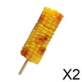 thumbnail image 1 of 2xSimulación Mini Barbacoa Kebabs Simulación De Comida Modelo De Barbacoa Para Niños Niños Maíz, 1 of 10