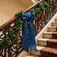 thumbnail image 3 of OANLKGI 55" Wreath Sash for Front Door Wreaths Satin Sash Ribbon Bow Garland Ribbon Accessories for Wreath Yard Doorway Indoor Outdoor Bow Bridal Shower Home Decor, 3 of 6