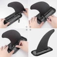 thumbnail image 4 of 8 Inch Removable Surfboard Sup Fin With Fin Base, Detachable Center Fin Stand Up Paddle Board, 4 of 4