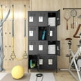 thumbnail image 5 of Metal Lockers for Employees,Storage Employee Locker,Storage Lockers with Shelves Steel Cabinet for Home, 5 of 5