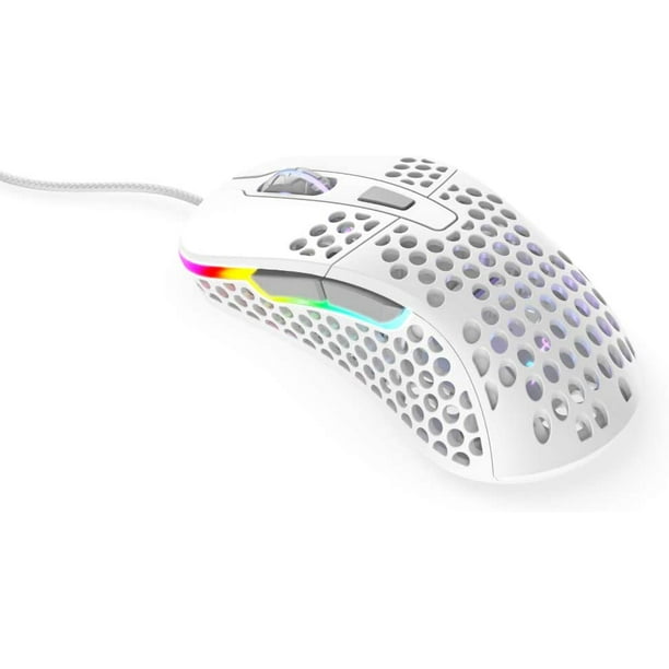Xtrfy M4 Rgb Lightweight Mouse White Windows Walmart Com Walmart Com