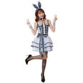WIQUOKETT Halloween Costumes Woman 2024 Easter Bunny Game As Bunny Girl