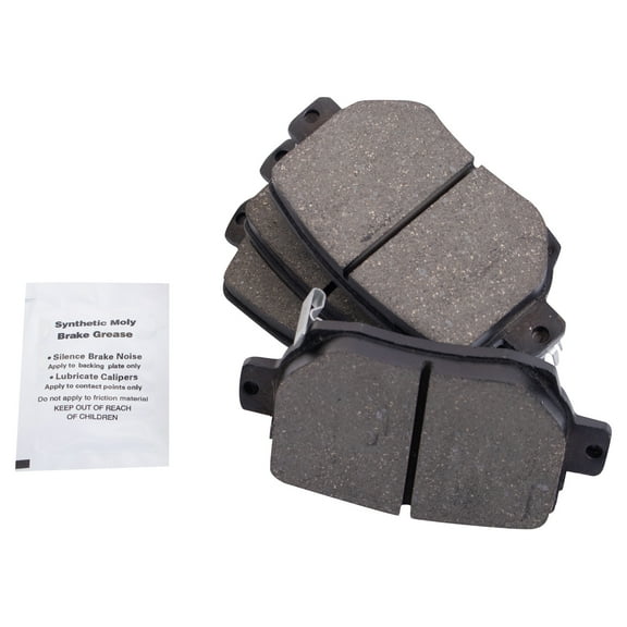 TRQ Rear Ceramic Brake Pads Fits 2018-2022 Tesla 3 BFA11073