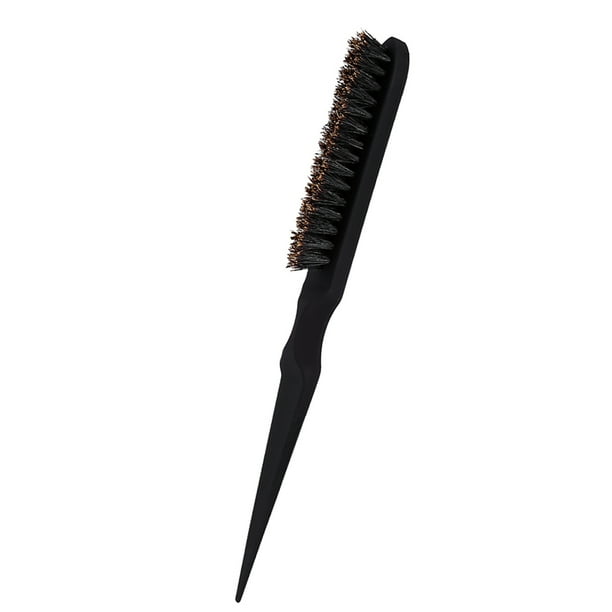 Brocha para peluquería, Cepillo para Peinar Enredos, Peine de Cola de Plástico Largo y Corto, Herramientas de Barbero para Peinar y Maquillaje de Noche
