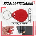 thumbnail image 4 of 50Pcs 125 Khz Proximity ID Card RFID Keyfob Access Control Key for Door Entry Access Control System, 4 of 5