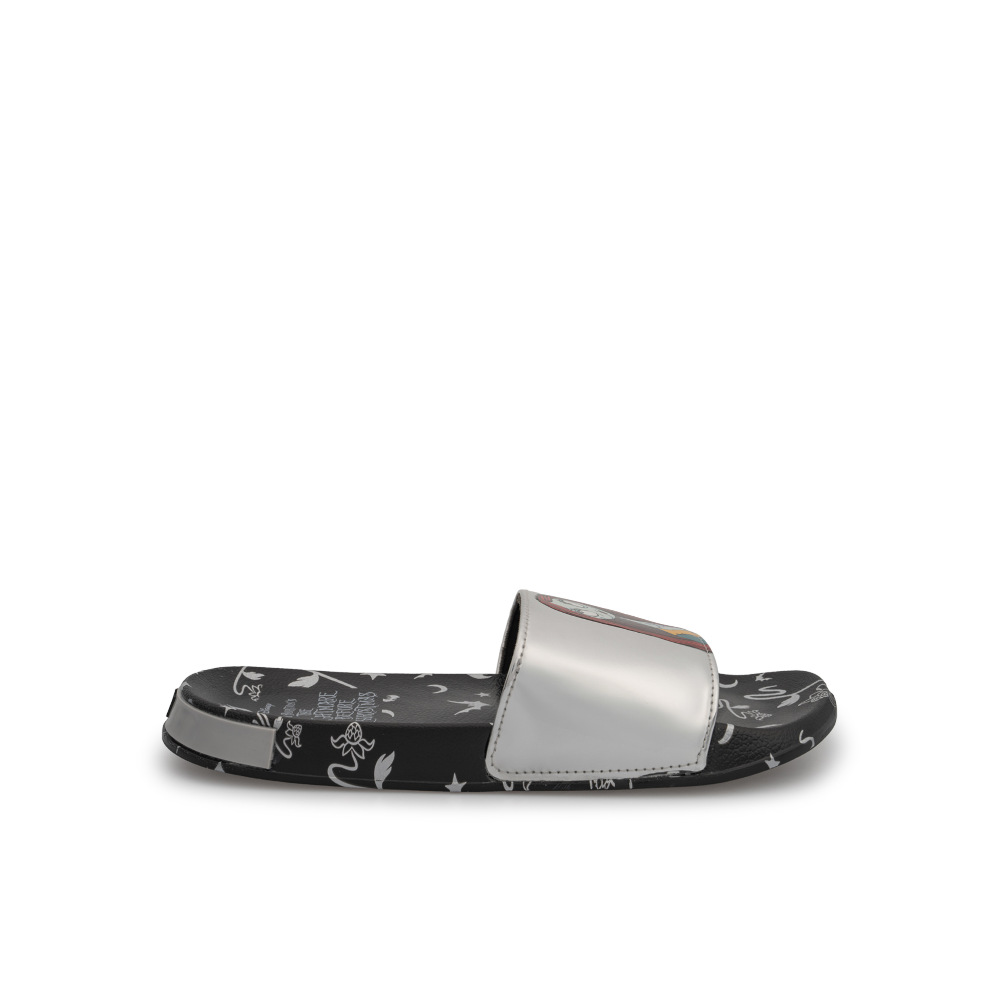Nightmare Before Christmas Women's Metallic Slide Sandals