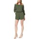 thumbnail image 2 of Mameluco sin hombros bar III para mujer Verde Pequeño, 2 of 2