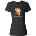 thumbnail image 3 of Inktastic Grandma Monkeys Women's T-Shirt, 3 of 5