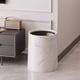 thumbnail image 1 of Cubo de basura de imitación de mármol, de doble capa, para uso doméstico, de gran tamaño, para oficina, sala de estar, dormitorio y baño., 1 of 6
