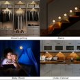 thumbnail image 2 of Paquete de 6 luces LED con sensor de movimiento, luces LED con batería recargable, iluminación interior con tira magnética para gabinete, escaleras, pasillo, cocina, garaje, etc. [Clase energética TUNC Sencillez, 2 of 5