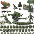thumbnail image 3 of Building Block Toy Feleph, paquete de armas militares, 325 piezas, 3 of 5