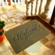 thumbnail image 5 of Whataatahia Felpudo de bienvenida de fibra de poliéster, alfombra de bienvenida para exteriores, antideslizante, para entrada, interior y exterior, 5 of 8