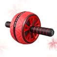 thumbnail image 3 of EeaseCA Rouleau d'Exercice Abdominal à Double Roue Rouleau d'Entraînement Abdominal Silencieux Roue Abdominale Accessoire de Sport pour Homme Femme (Rouge), 3 of 8
