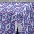 thumbnail image 4 of Abstract Dog Crate Cover, Rhythmic Trippy Motifs Vibrant Tone, Easy to Use Pet Kennel Cover for Medium Large Dogs, 35" x 23" x 27", Lavender Blue Ceil Blue, by Ambesonne, 4 of 6