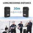 thumbnail image 4 of XTUGA 2.4G Wireless in-Ear Monitor System - Professional Audio Gear for Studio, Band Rehearsals, Compact Monitoring Solution, 4 of 5