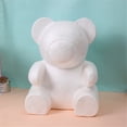 thumbnail image 2 of Oso de peluche de rosas de espuma para manualidades, molde de flores artificiales de poliestireno de 20cm, regalos DIY, decoraciones para bodas y el Día de San Valentín, 2 of 4