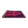 thumbnail image 2 of Ahgly Company Indoor Square Persian Pink Traditional Area Rugs, 4' Square, 2 of 4