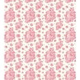 thumbnail image 3 of Ambesonne Coral Duvet Cover Sets, Peonies English Roses, 2-Queen, Dark Coral Pale Pink, 3 of 7