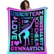 thumbnail image 1 of LHSHID Gymnastics Blanket Loves Gymnastics Kids Fleece Throw Blanket Gymnastics Birthday Party Gift for Teens Kids Daughter Granddaughter Ultra Soft Sofa Bed Blanket Travel Blanket Luxurious Blanket, 1 of 7