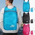 thumbnail image 1 of Sac à Dos Pliable Léger / Sac de Voyage Compact en Polyester / Sac de Randonnée Résistant à l'Eau / Design Ergonomique avec Sangles Réglables / 20-35L / Couleur Unie, 1 of 6