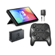thumbnail image 1 of Nintendo Switch OLED Model 64GB Console Bundle with 2 RetroFam Pro Controllers, Dock & Charger (Refurbished), 1 of 4