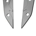 thumbnail image 3 of 2 Partes Bloqueo de Parabrisas Decorativo Motocicleta Proceso CNC Anodizadora Cubierta Compatible Rendimiento Reemplazar Ajuste de Ajuste de Modificac Yotijar Decorativo de parabrisas, 3 of 4