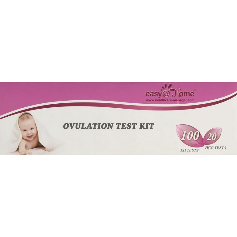 Easy@Home Pregnancy Test Strips Kit Powered by Premom Ovulation App- 20  Tests