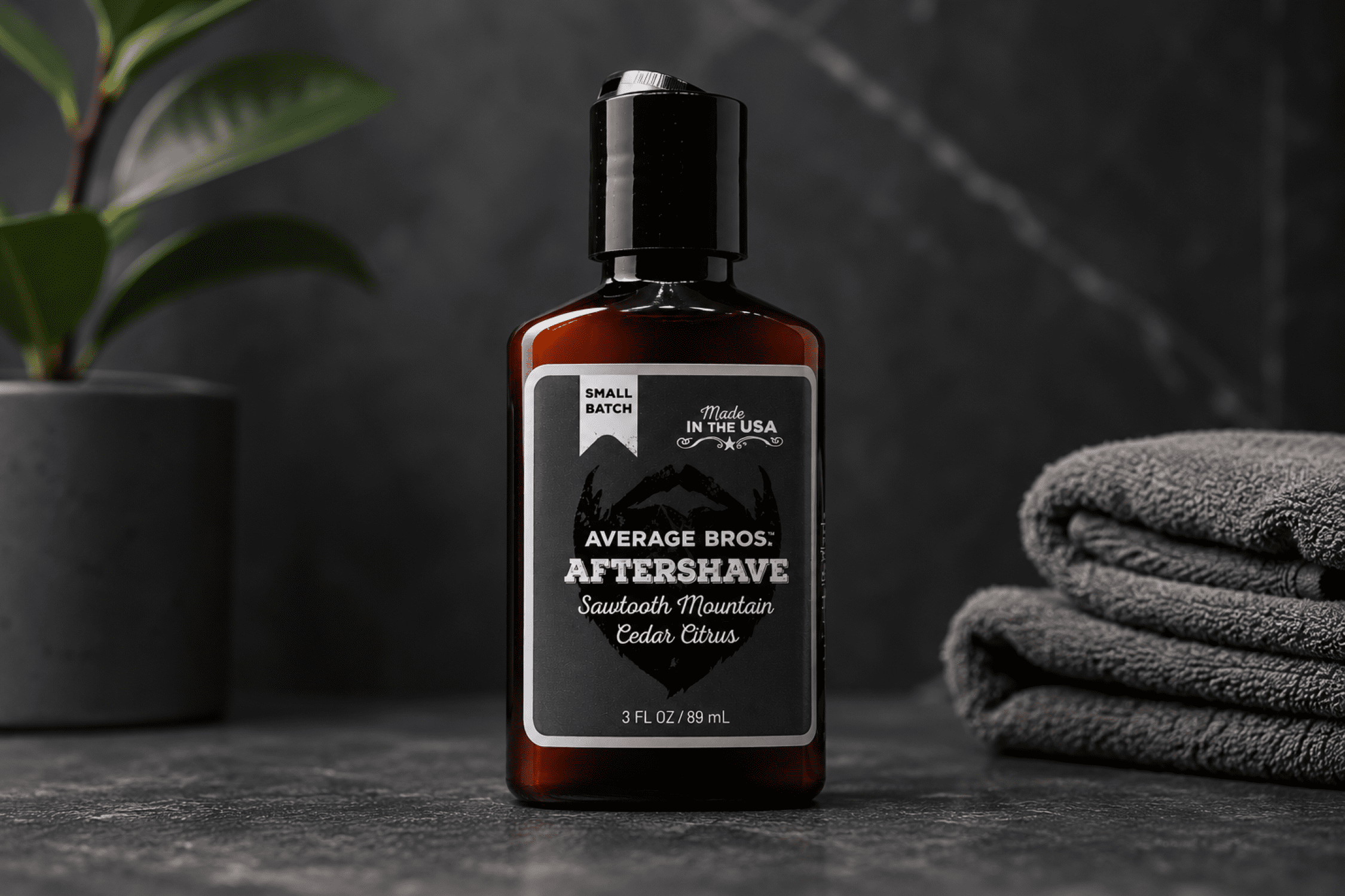 Sawtooth Mountain Cedar Citrus Aftershave
