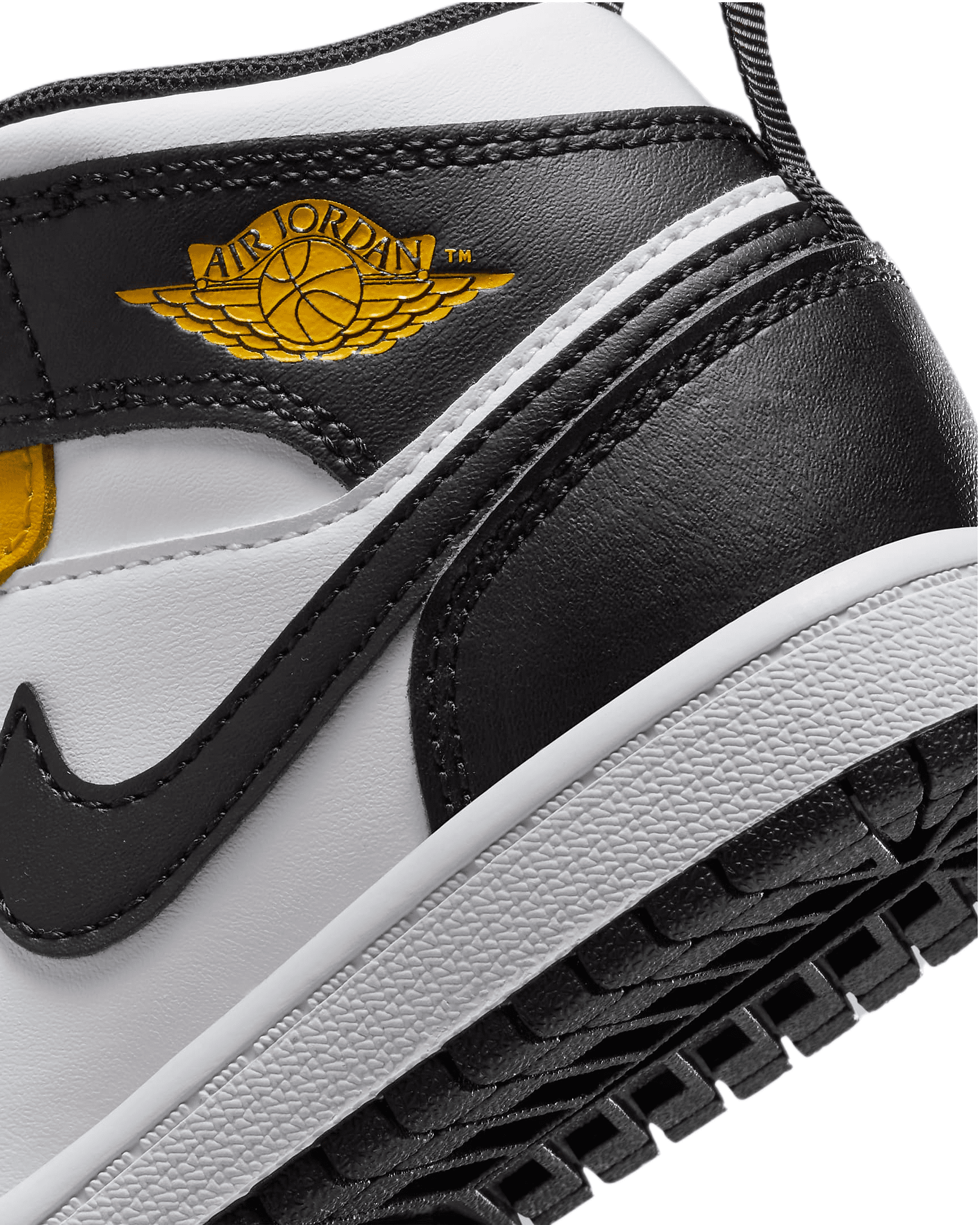Men's Jordan 1 Mid Yellow Ochre/Black-White (DQ8426 701 Men's Jordan 1 Mid Yellow Ochre/Black-White (DQ8426 701